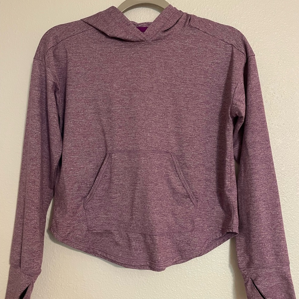 All in Motion Girls Purple Hoodie Top